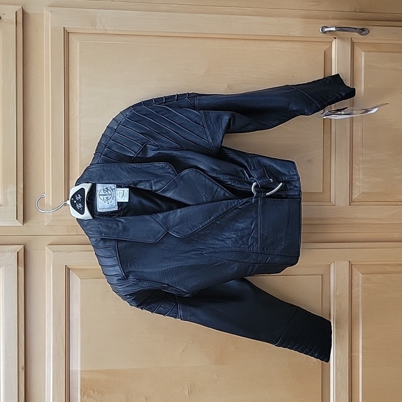 Vintage 80's lamb leather jacket - Picture 1 of 9